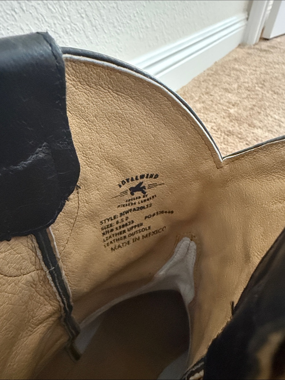 Idyllwind Black Short Cowboy Boots - Picture 5 of 5